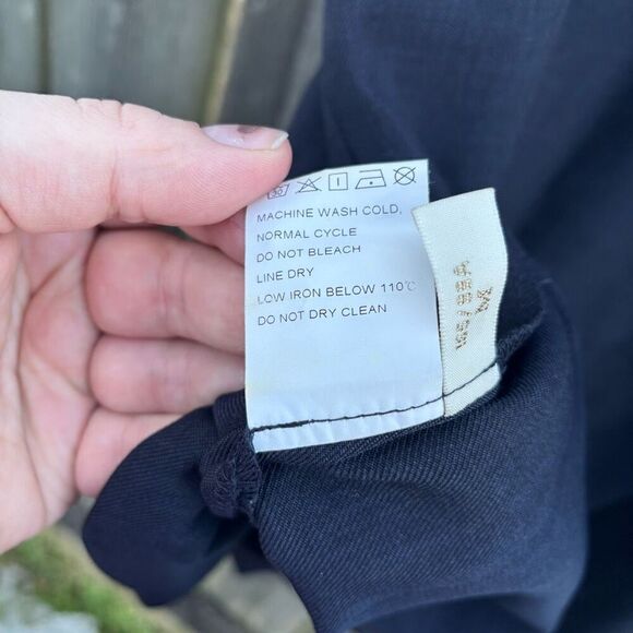 Five Plus Asian Navy Mini Dress Medium - Picture 4 of 5